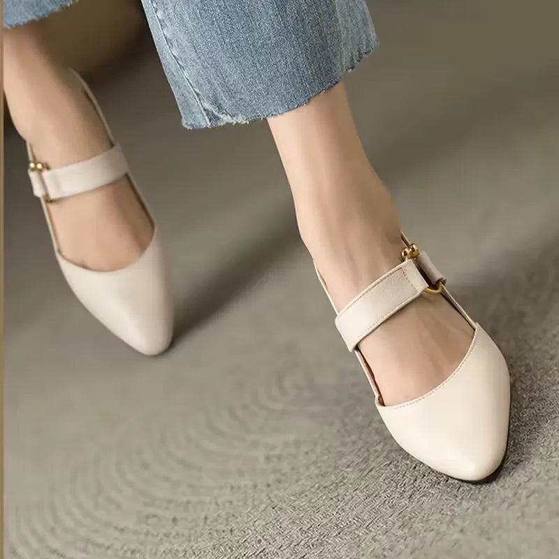 The Elvessa™ | Buckle Strap Heel