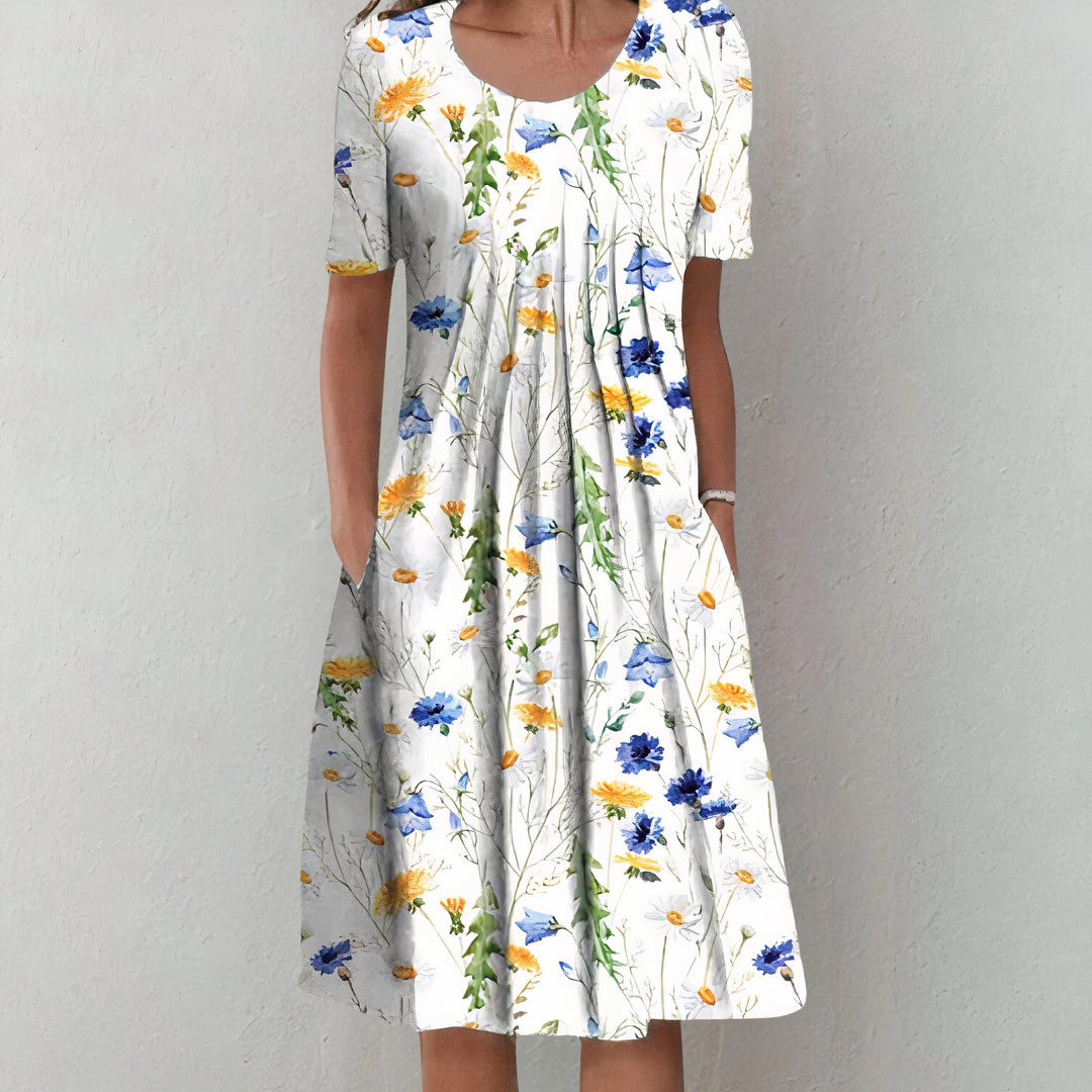 The Emilia™ | Printed Wildflower Beauty