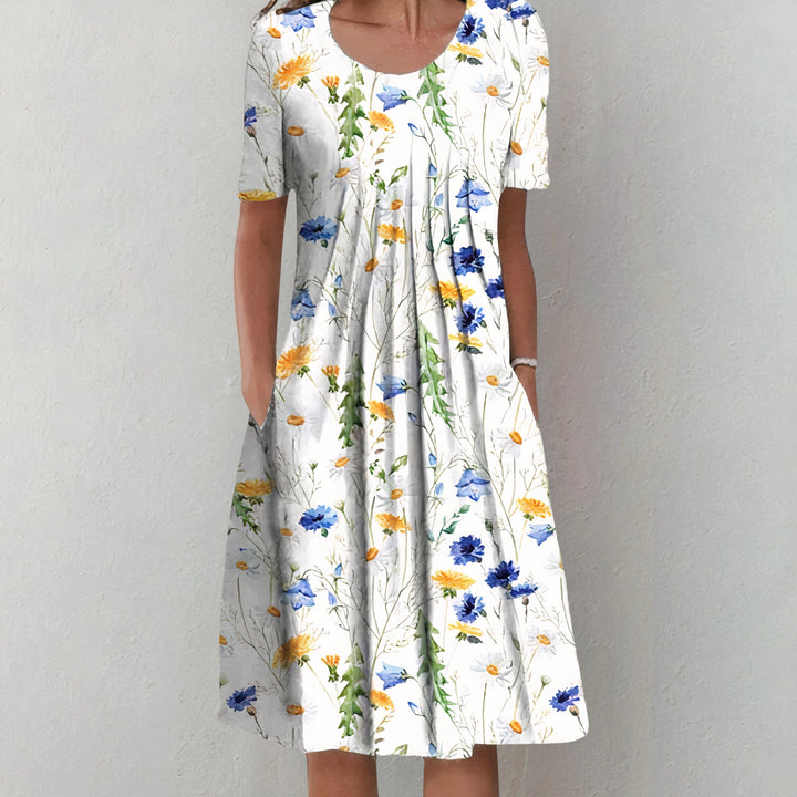 The Emilia™ | Printed Wildflower Beauty