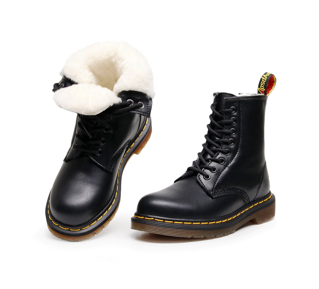 Quinn™ | Unisex Leather Boots