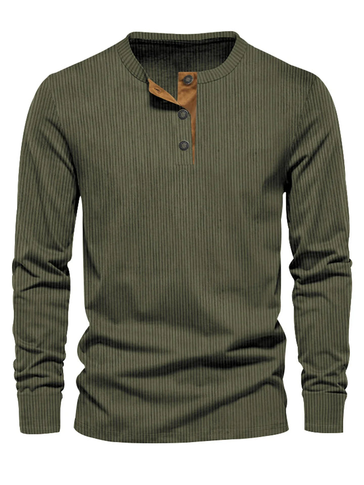 The Marcellus™ | Striped Long Sleeve Shirt