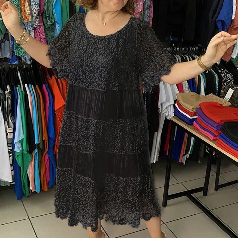 The Belle™ | Timeless Lace Cocktail Dress