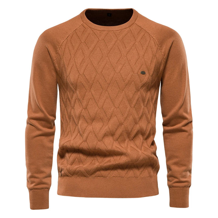 The Alverton™ | Men's Patterned Knit Sweater