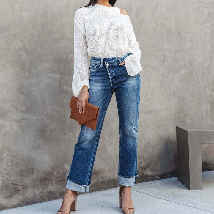 The Clara™ | Straight Leg Jeans