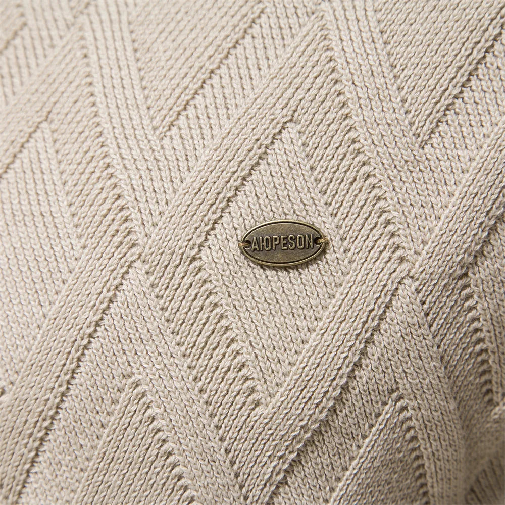 The Alverton™ | Men's Patterned Knit Sweater