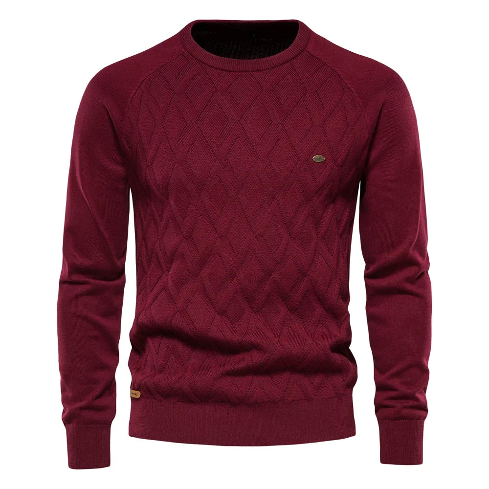 The Alverton™ | Men's Patterned Knit Sweater