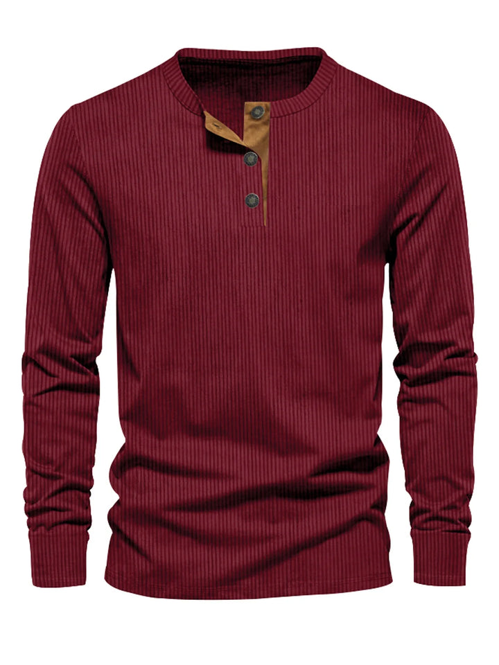 The Marcellus™ | Striped Long Sleeve Shirt
