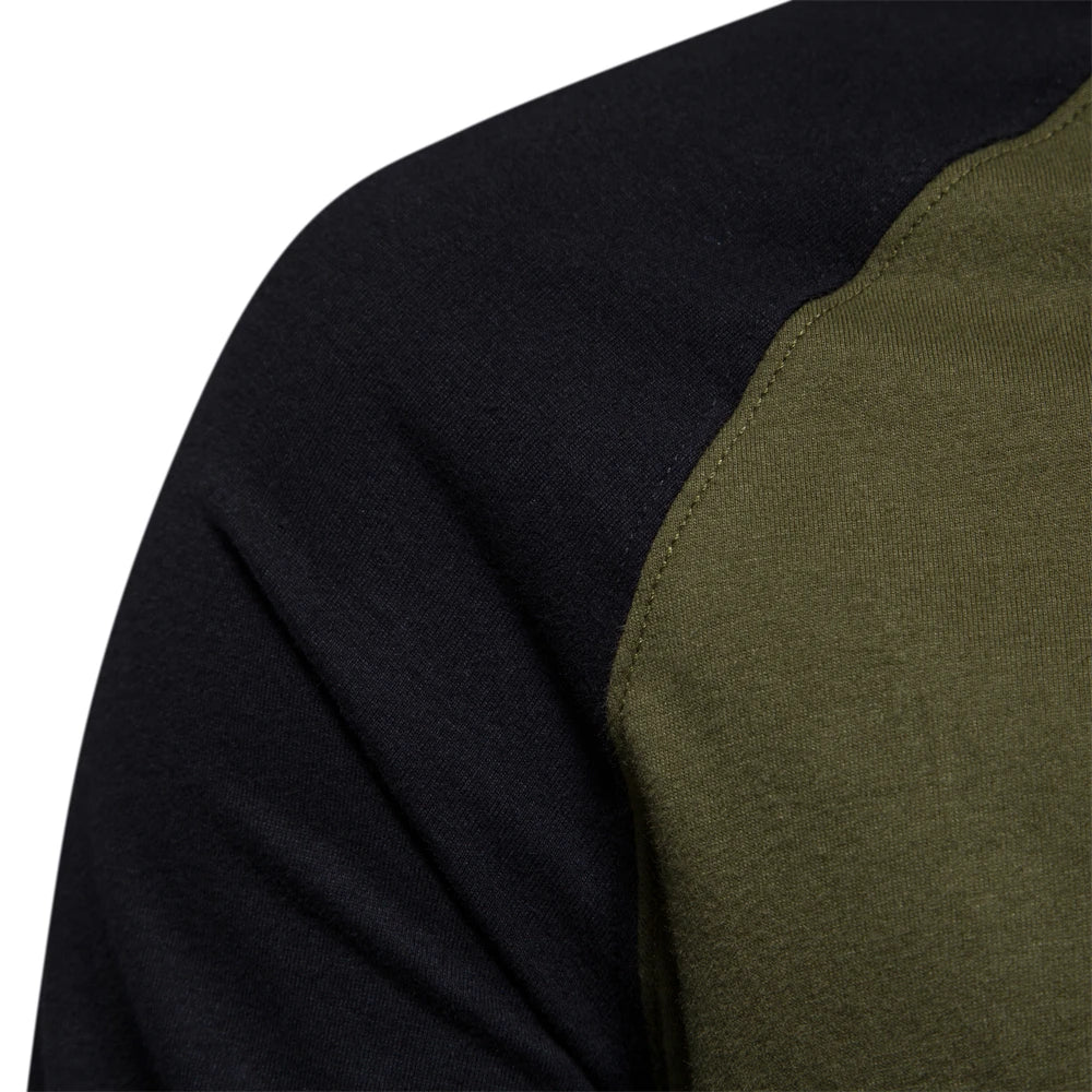 The Calder™ | Patchwork Long Sleeve Tee