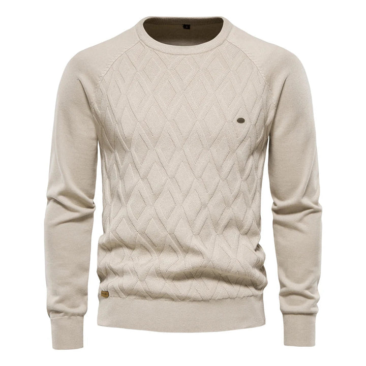 The Alverton™ | Men's Patterned Knit Sweater