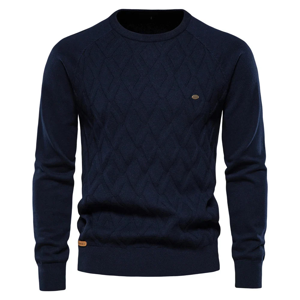 The Alverton™ | Men's Patterned Knit Sweater