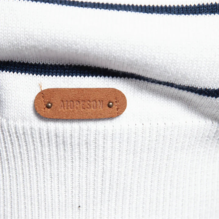 The Levrick™ | Men's Striped Knit Sweater