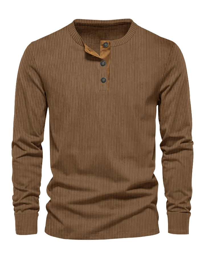 The Marcellus™ | Striped Long Sleeve Shirt