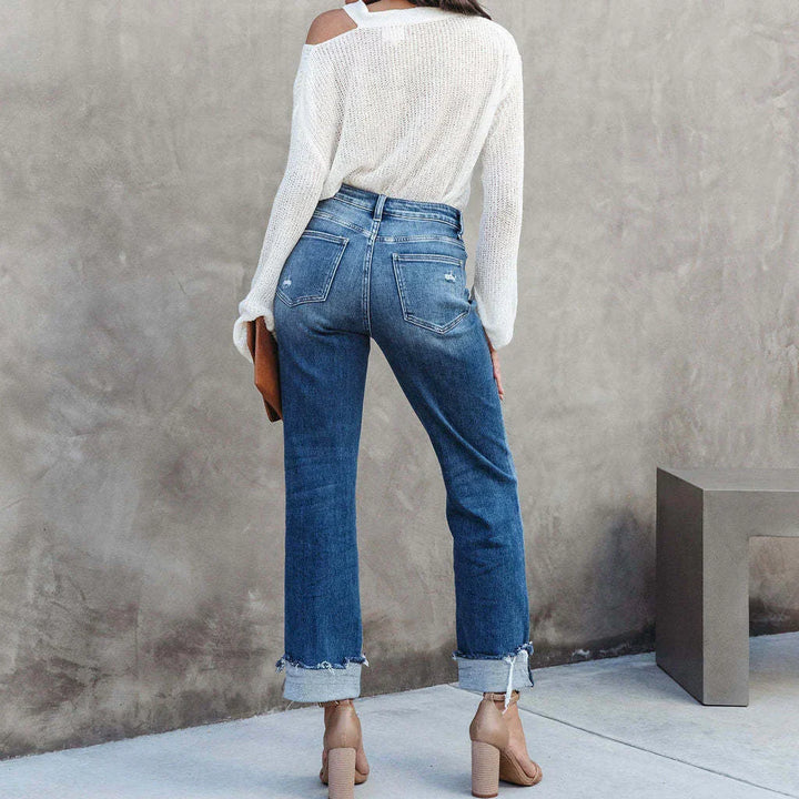 The Clara™ | Straight Leg Jeans