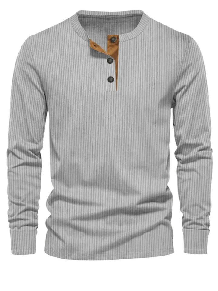 The Marcellus™ | Striped Long Sleeve Shirt