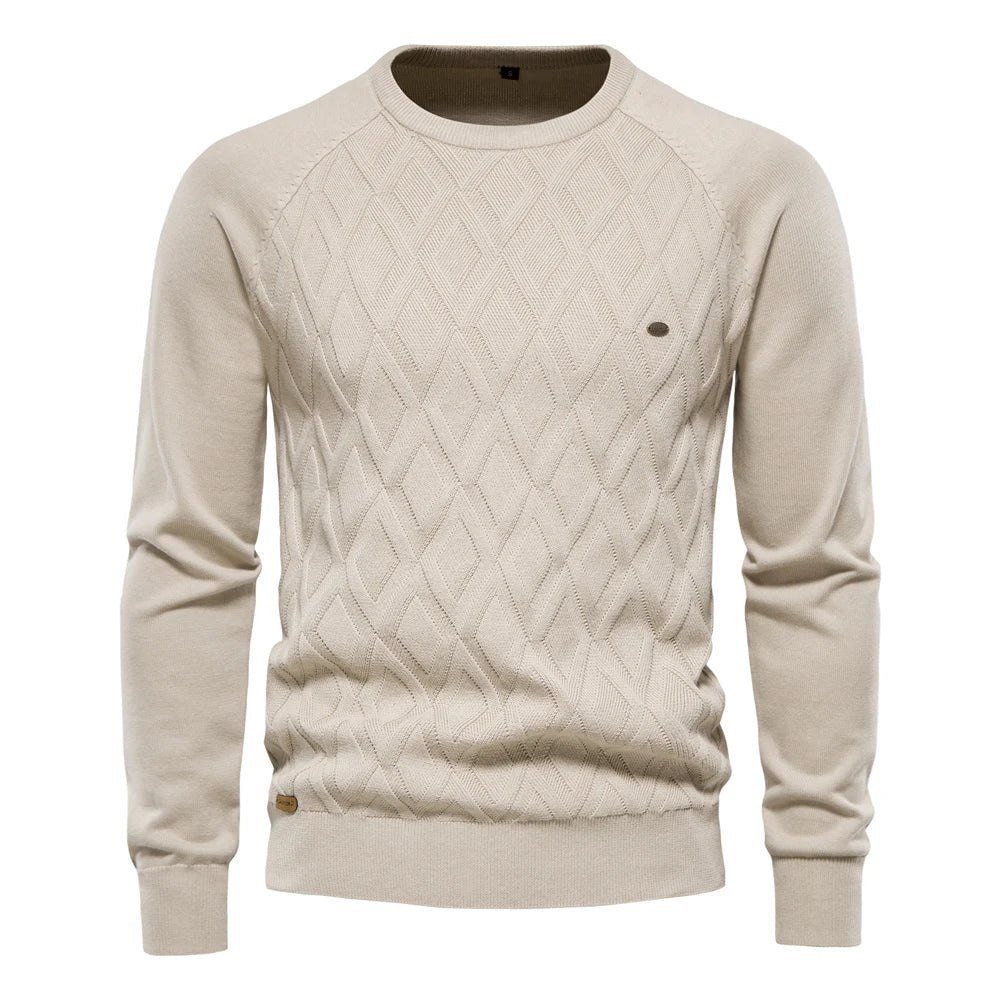 The Alverton™ | Men's Patterned Knit Sweater