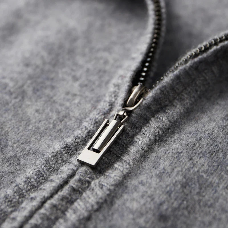 The Balmoral™ | Cashmere Zip Jacket