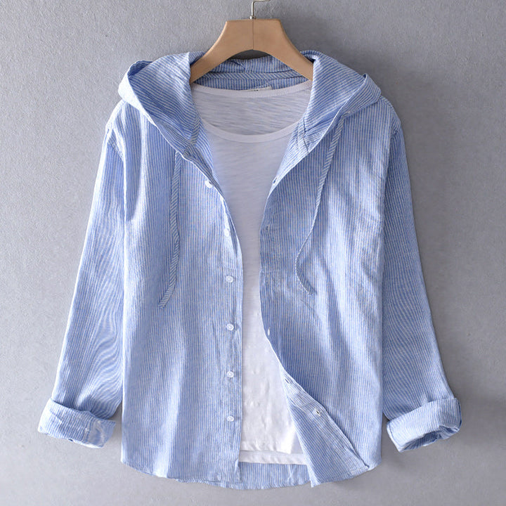 The Nia™ | Hooded Breeze Top