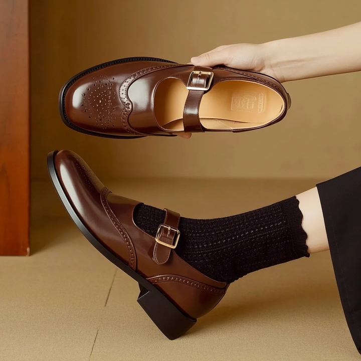The Wexford™ | Elegant Buckle Pumps