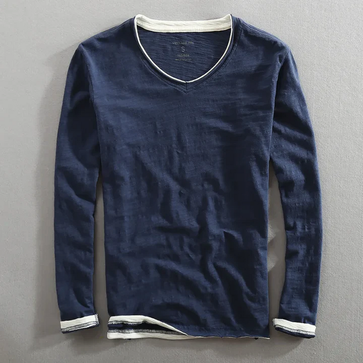 The Renzo™ | Casual V-Neck Tee