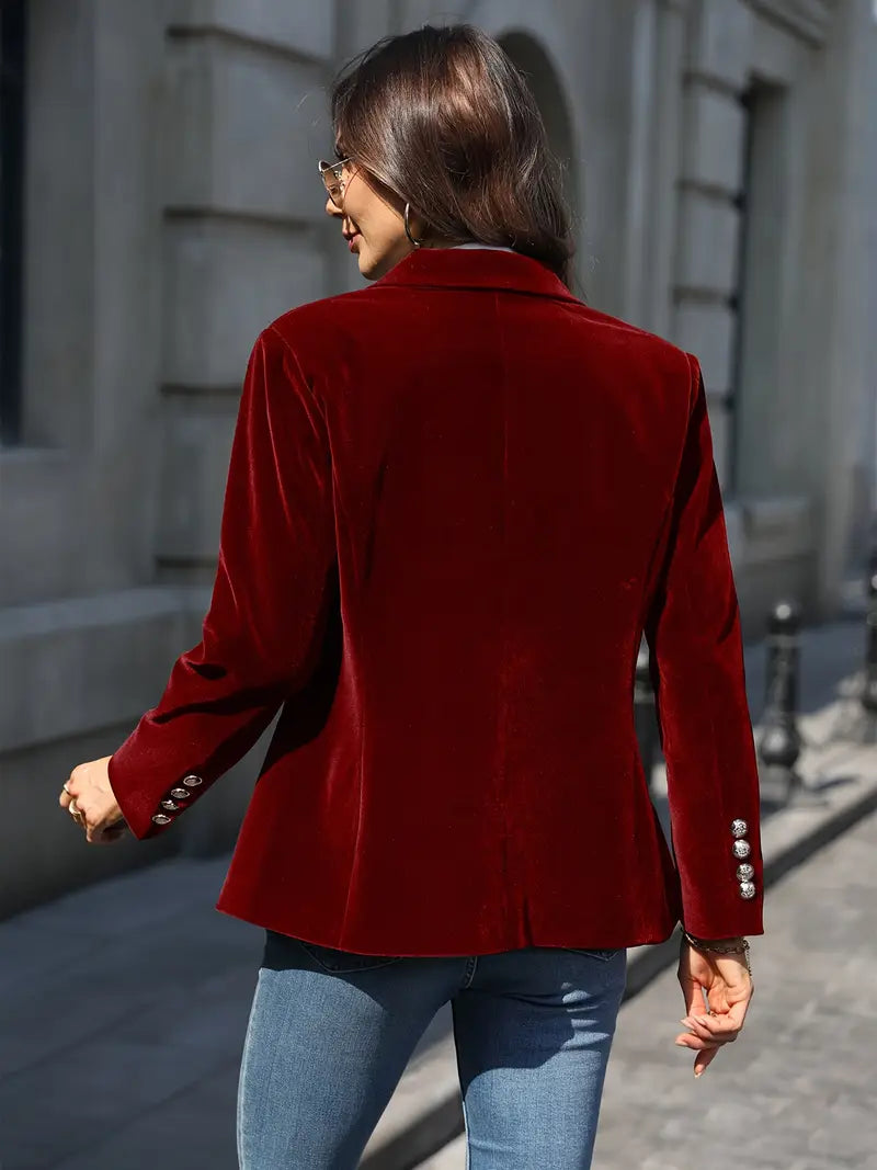 The Evelina™ | Evening Velvet Blazer