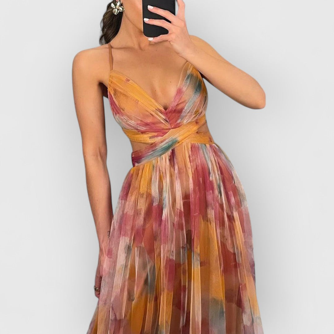 The Amarae™ | Dreamy Garden Maxi Dress