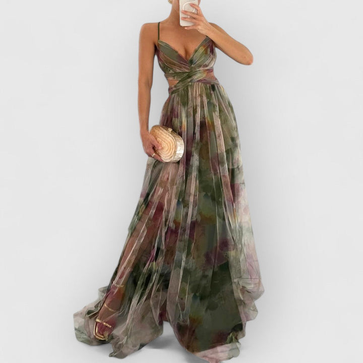 The Amarae™ | Dreamy Garden Maxi Dress