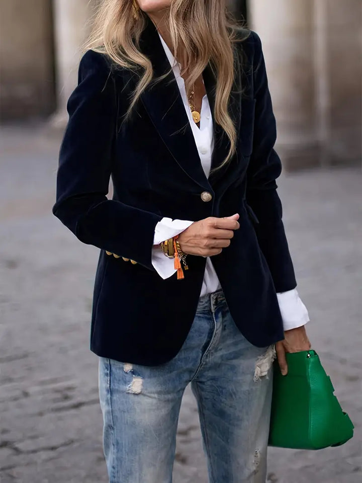 The Evelina™ | Evening Velvet Blazer