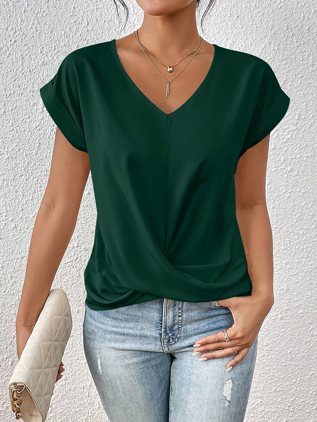 The Vivia™ | Soft Curve Tee