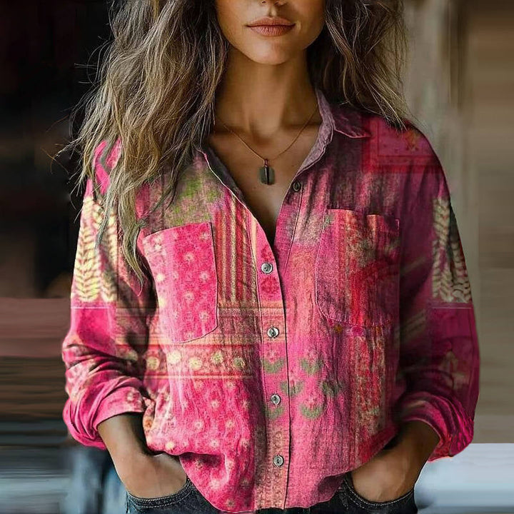 The Aviana™ | Vintage Lapel Long Sleeve