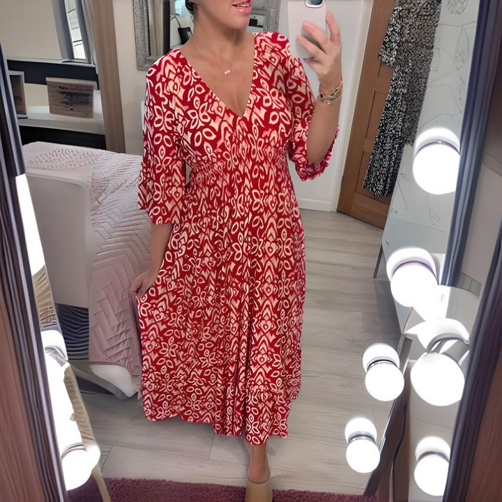 The Sunspell™ | Flowy Printed Dress
