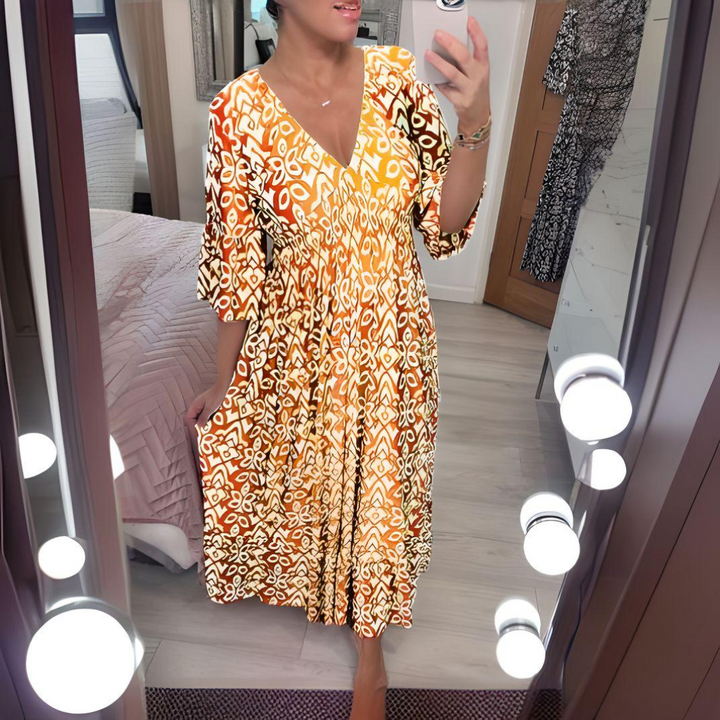 The Sunspell™ | Flowy Printed Dress