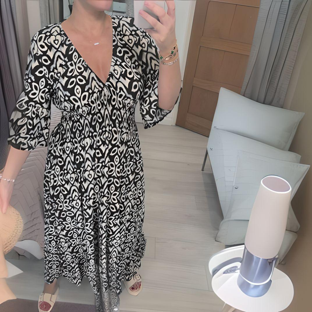 The Sunspell™ | Flowy Printed Dress