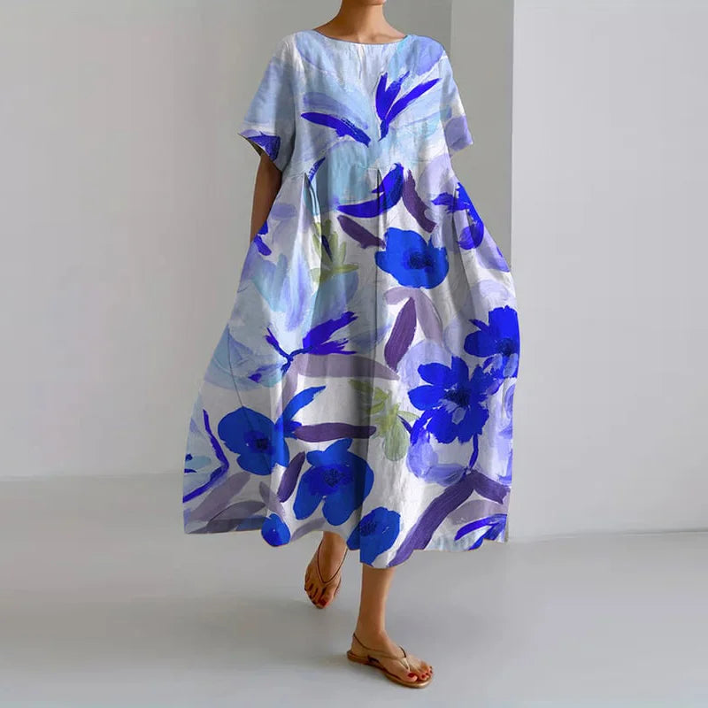 The Ferndale™ | Romantic Print Midi