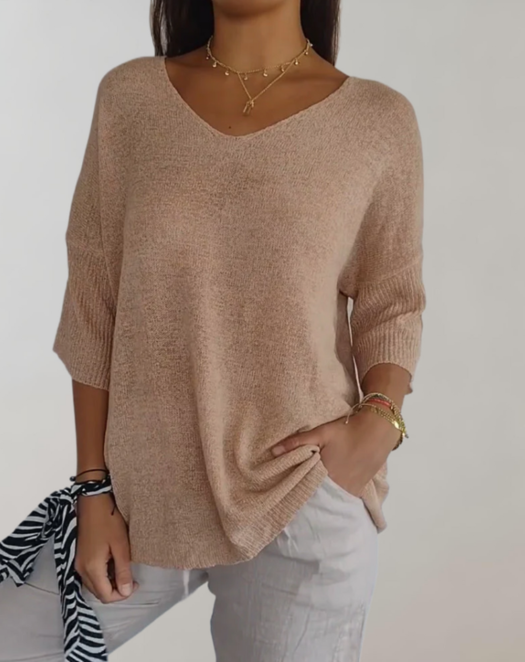 The Avora™ | V-Neck Top