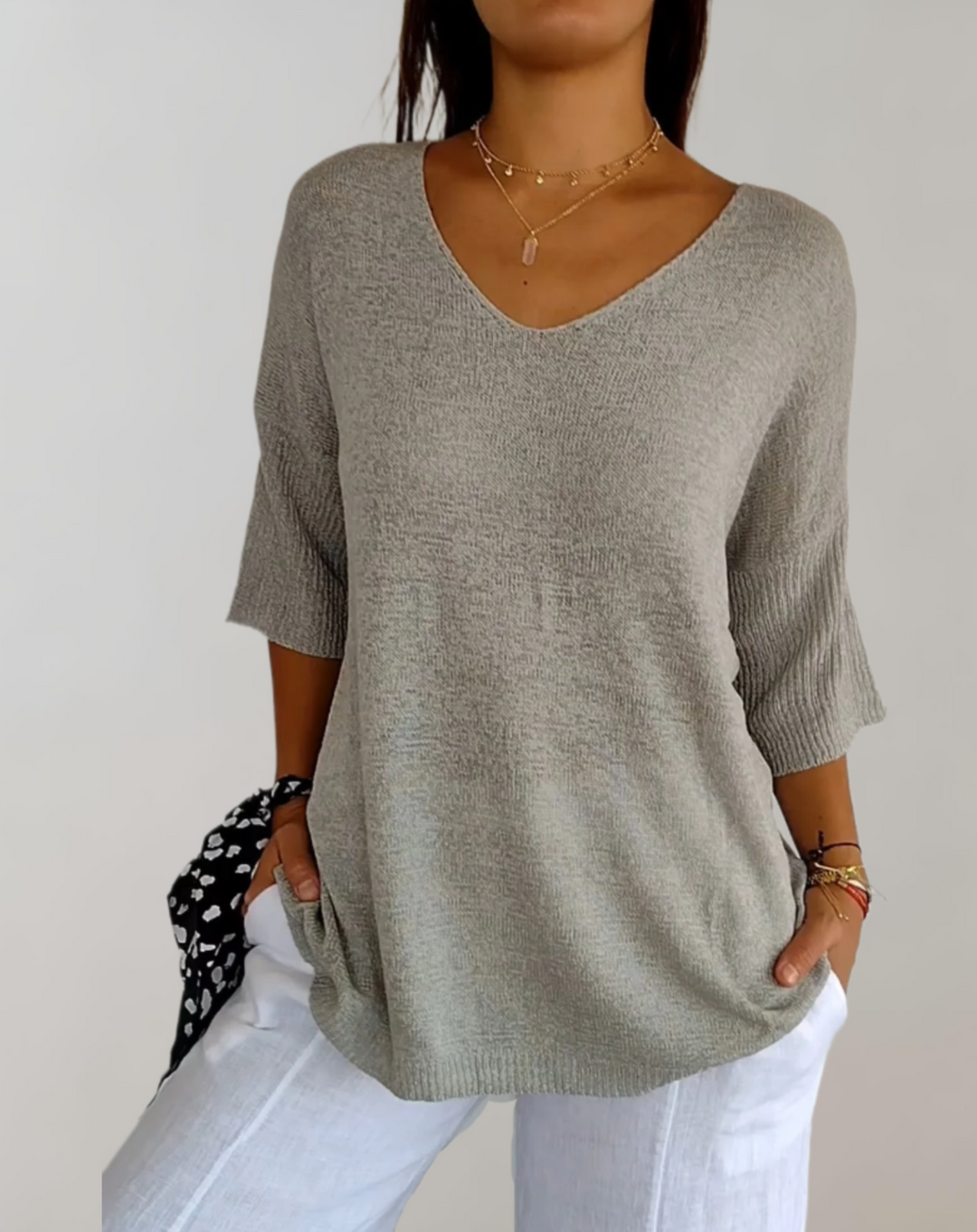 The Avora™ | V-Neck Top