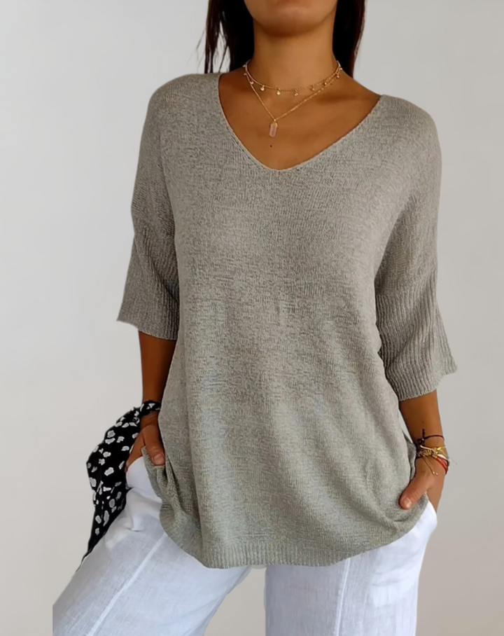 The Avora™ | V-Neck Top