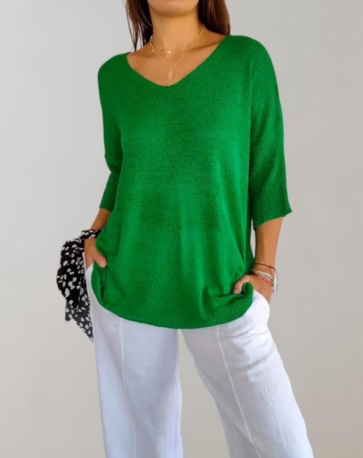 The Avora™ | V-Neck Top