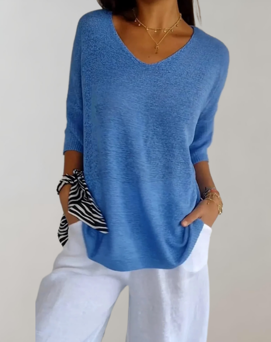 The Avora™ | V-Neck Top