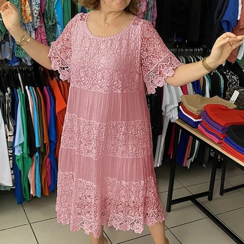 The Belle™ | Timeless Lace Cocktail Dress