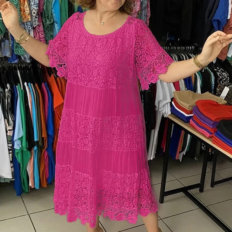 The Belle™ | Timeless Lace Cocktail Dress