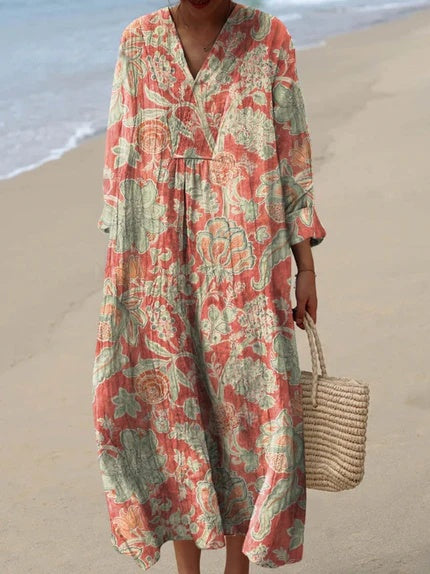 The Halston™ | Wildflower Whimsy Dress